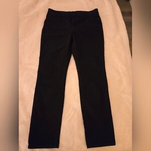 Liz Claiborne Sara Stretchy Slim Leg Black Jeans Size 12